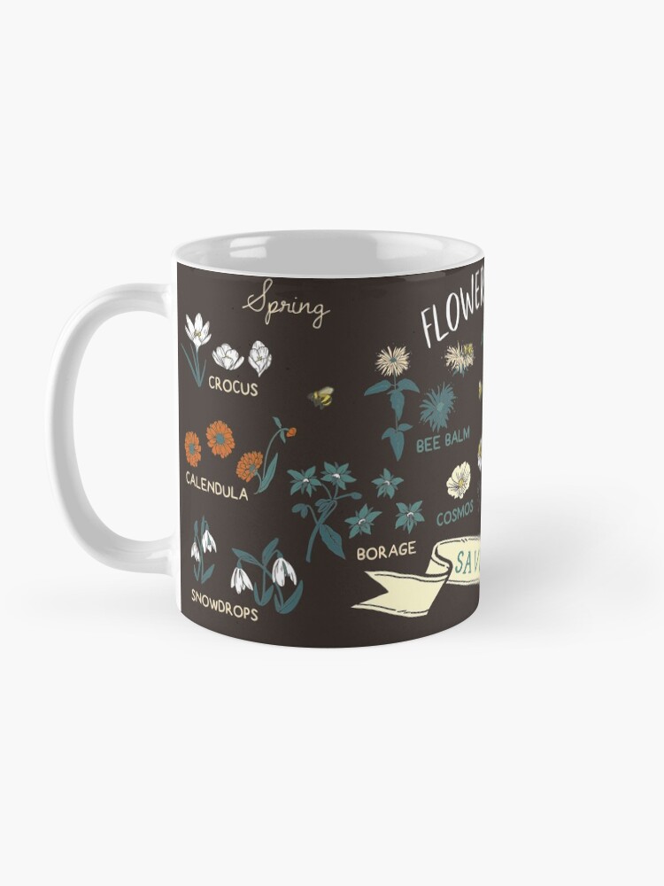 Alternate view of Flowers For Bees (Color) Mug