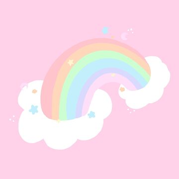 Artwork thumbnail, Rainbow Sticker by sodapopsketches