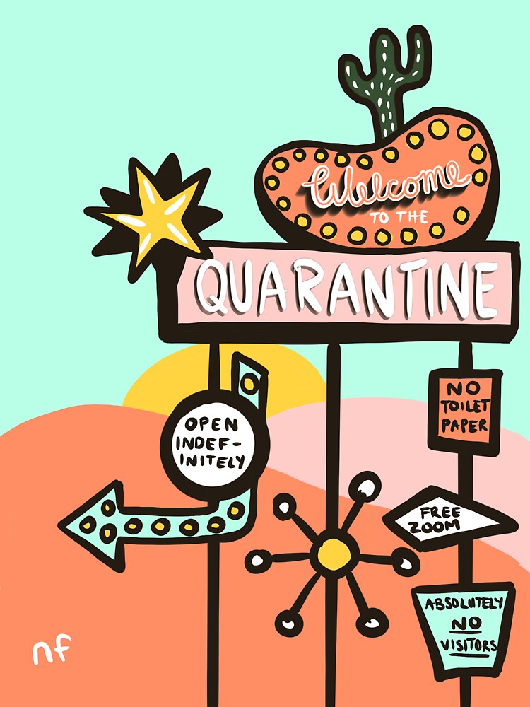 Thumbnail 3 of 3, Sticker, Motel Quarantine designed and sold by natalievferrer.