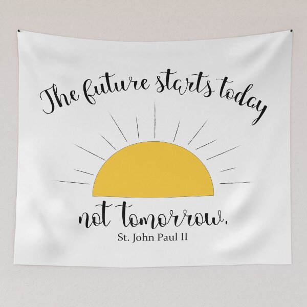 Item preview, The Future Starts Today, not Tomorrow designed and sold by aecooper97.