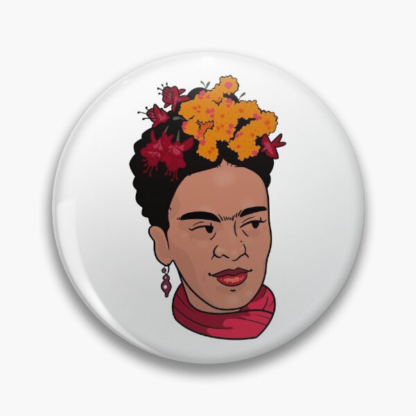 Artikelvorschau, Pride Month Portraits: Frida Kahlo entworfen und verkauft von QueerHistory.
