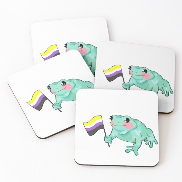 Item preview, Non Binary Frog designed and sold by Dawn Harris.