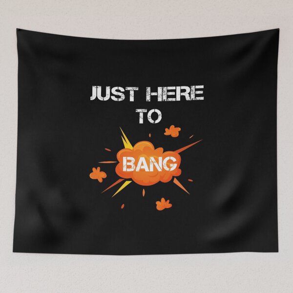 Item preview, Just Here To Bang 4 de julio designed and sold by Ms-Nach.
