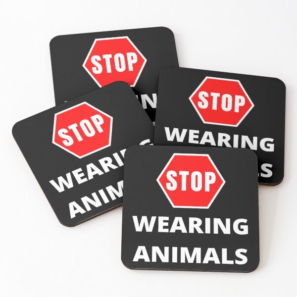 Item preview, Stop wearing animals  designed and sold by EarlessPierre.