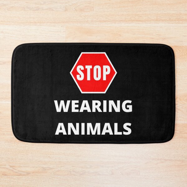 Item preview, Stop wearing animals  designed and sold by EarlessPierre.