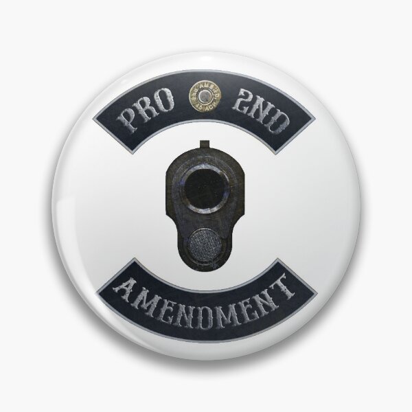 Item preview, Pro 2nd Amendment in Rockers with M1911 Colt 45 designed and sold by MolonLabeArt.