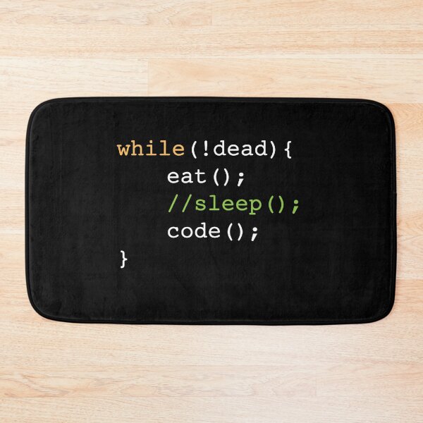 Item preview, Funny Computer Science Programmer Eat Sleep Code Java Design designed and sold by PlatoLikesEggs.