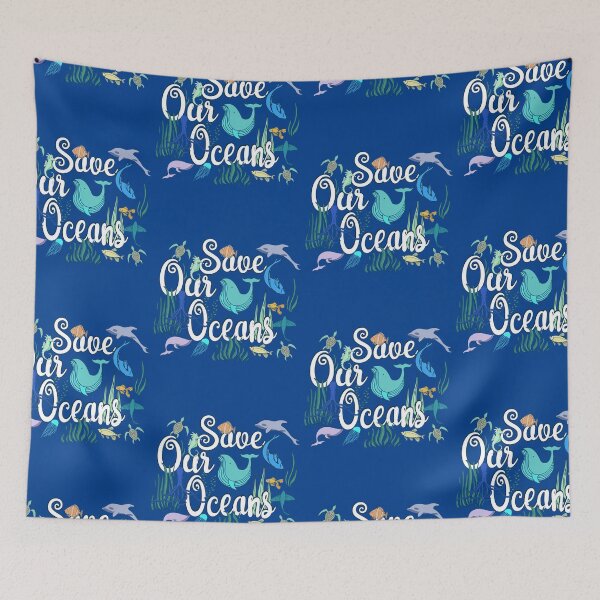 Item preview, Save Our Oceans Whimsical Fishes Galore designed and sold by seagullz.