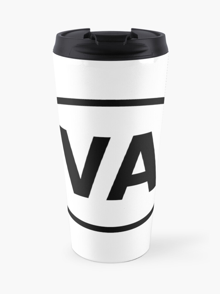 Virginia Va Oval Sticker And More Travel Mug By Welikestuff Redbubble