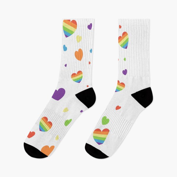 Item preview, LGBTQ Colorful Heart Pattern designed and sold by masterbones.