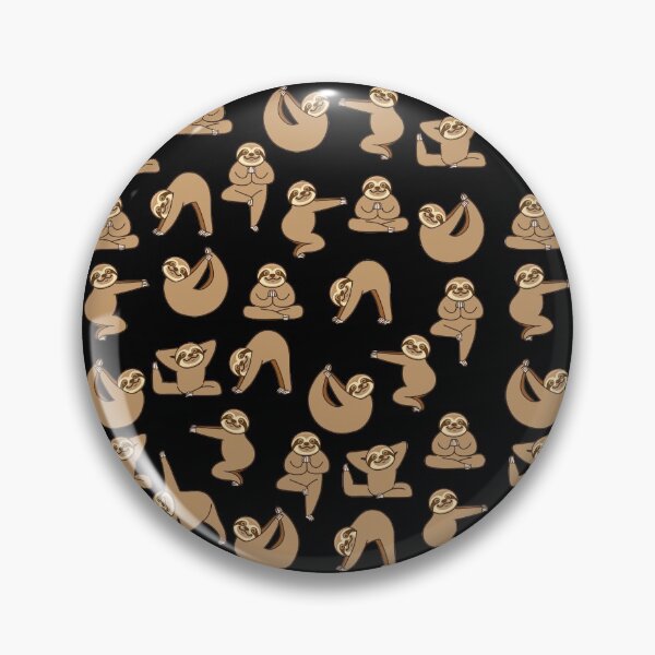 Item preview, Cute Sloth Yoga Poses designed and sold by plushism.