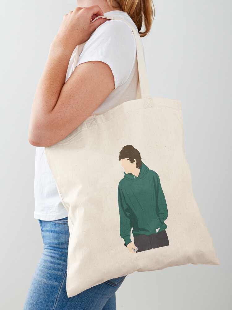 Green Adidas Hoodie // Louis Tomlinson Tote Bag for Sale by sanaaa