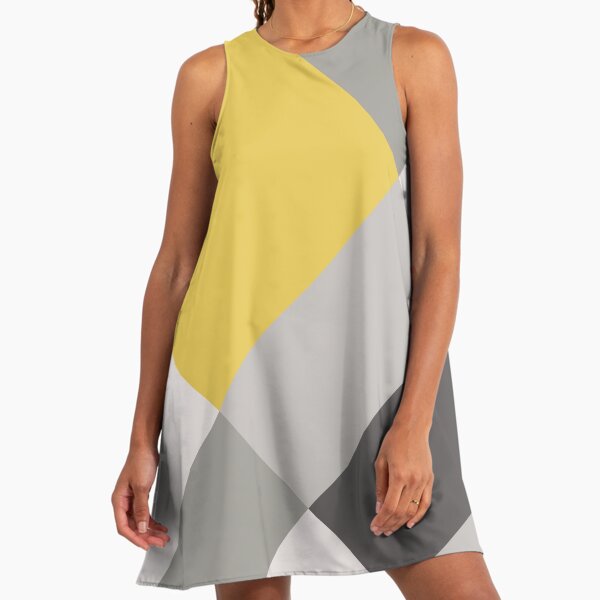 Gray And Yellow Dresses for Sale | Redbubble