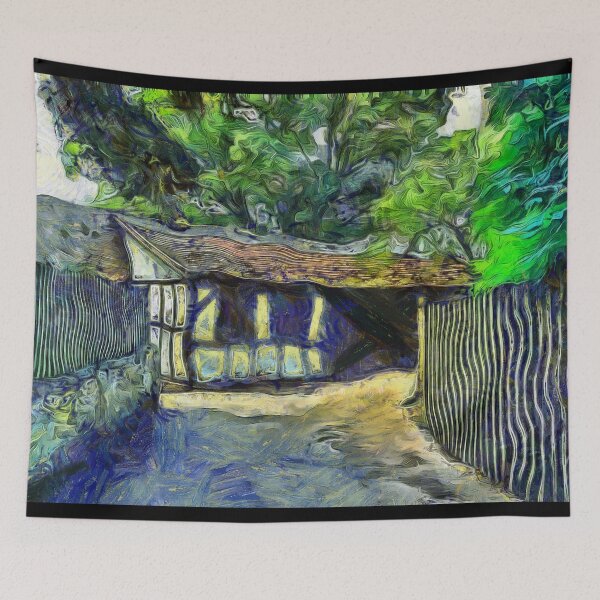 Item preview, Diverging Road in Rothenburg Germany KPA designed and sold by karynpeters.