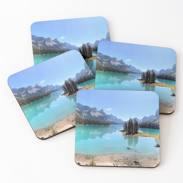 Item preview, Spirit Island Maligne Lake designed and sold by Carol Bock.