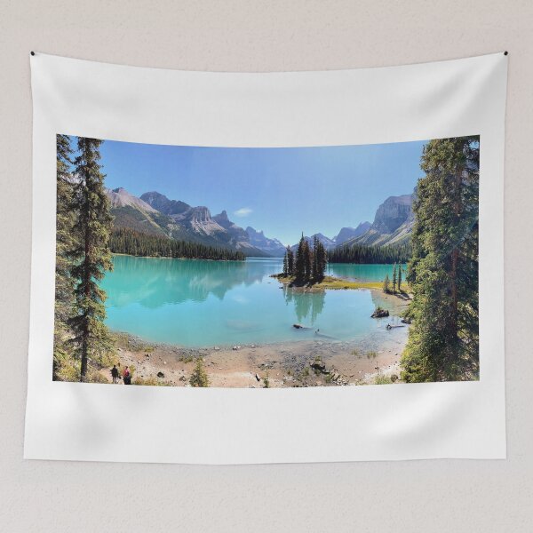 Item preview, Spirit Island Maligne Lake designed and sold by Carol Bock.