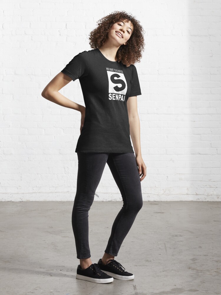 Alternate view of Senpai rating Essential T-Shirt