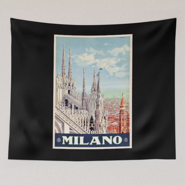 Item preview, ENIT Milano vintage travel poster designed and sold by stickart-marek.