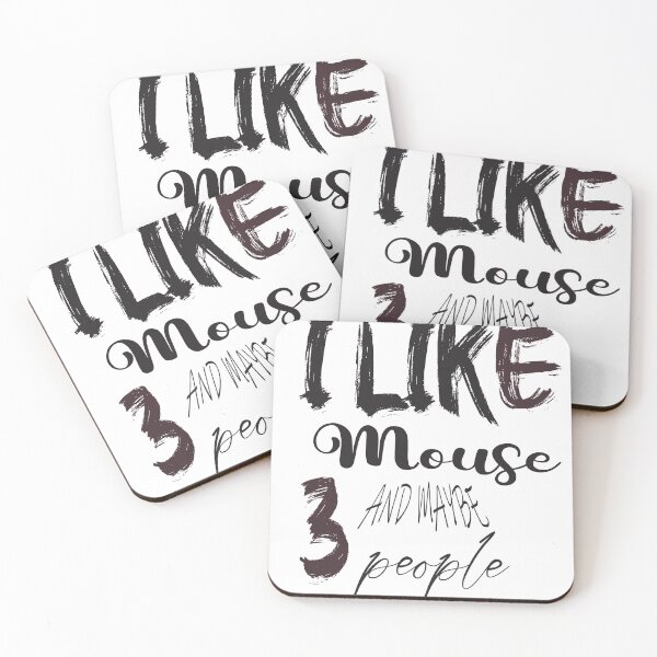 Item preview,  I like Mouse and maybe 3 people  designed and sold by MORADRIF.