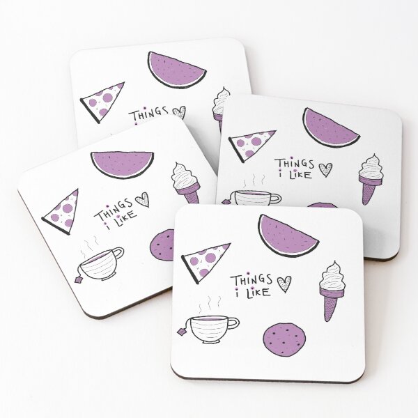 Item preview, Purple Food Set designed and sold by xudoodles.