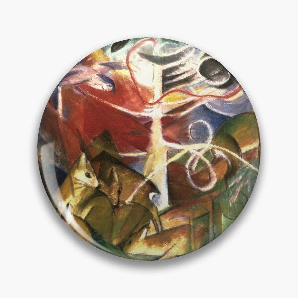 Item preview, Deer in the Forest, Franz Marc designed and sold by fourretout.