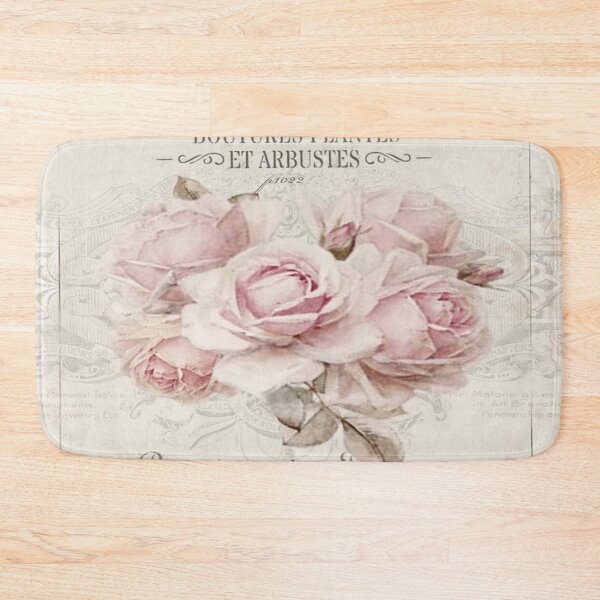 french shabby chic Bath Mat
