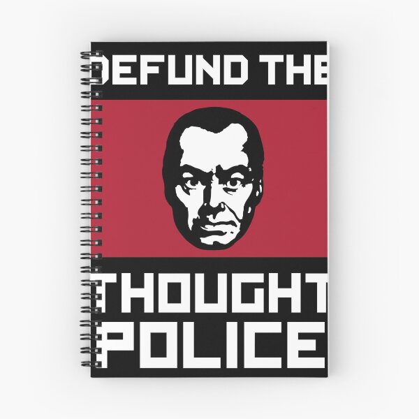 Item preview, Defund the THOUGHT POLICE designed and sold by Miguel Cortez.