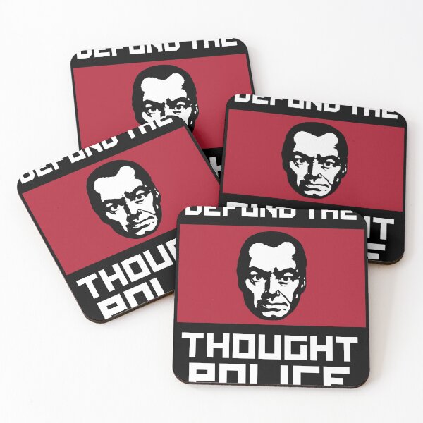 Item preview, Defund the THOUGHT POLICE designed and sold by Miguel Cortez.