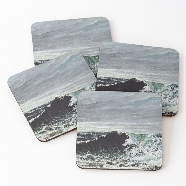 Item preview, The Wave, Gustave Courbet designed and sold by fourretout.