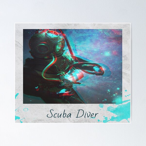 Scuba Diver Poster