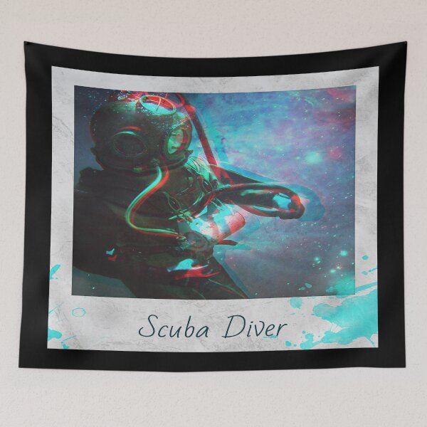 Item preview, Scuba Diver designed and sold by Elfyau.