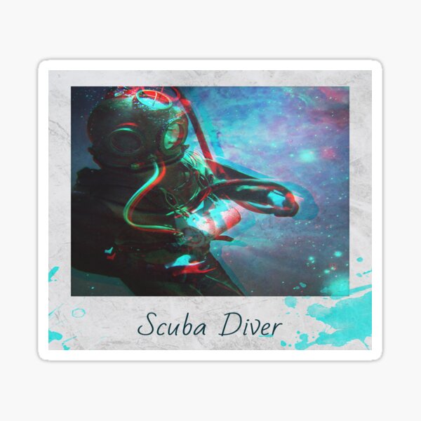 Scuba Diver Sticker