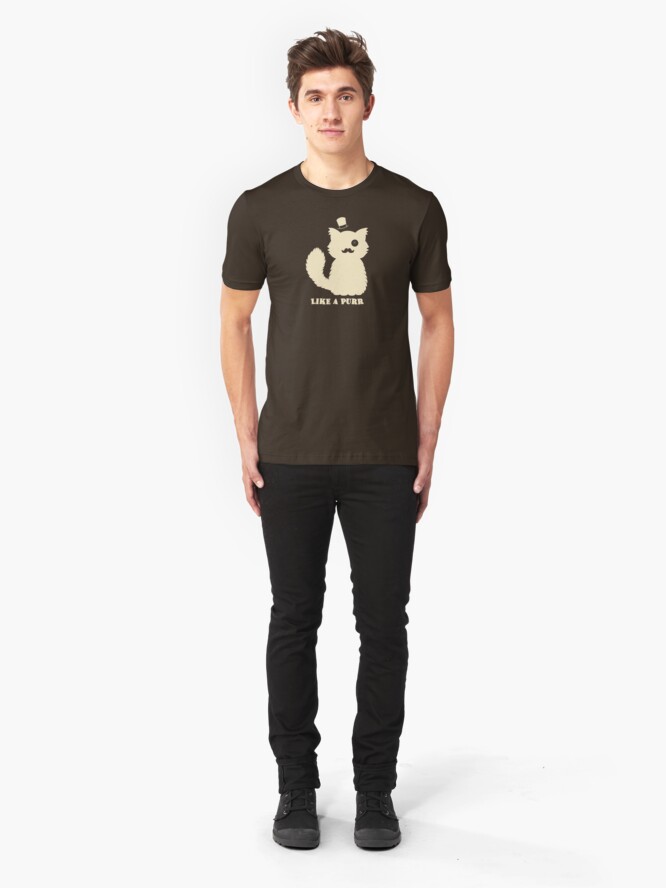 Alternate view of Like a Purr Slim Fit T-Shirt