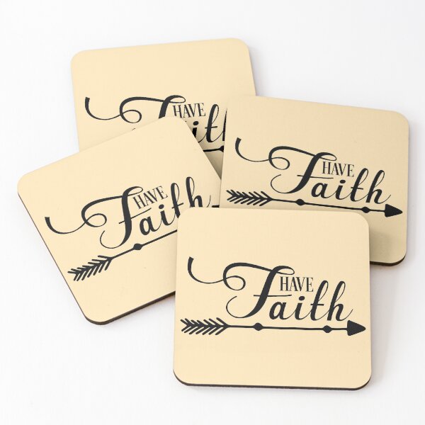 Item preview, Have Faith Positive Quote designed and sold by MysticMagpie.