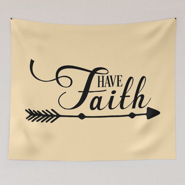 Item preview, Have Faith Positive Quote designed and sold by MysticMagpie.