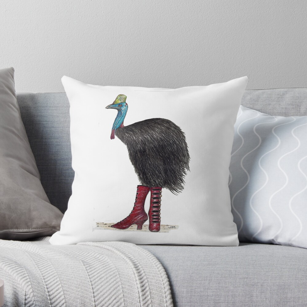 Item preview, Throw Pillow designed and sold by JimsBirds.