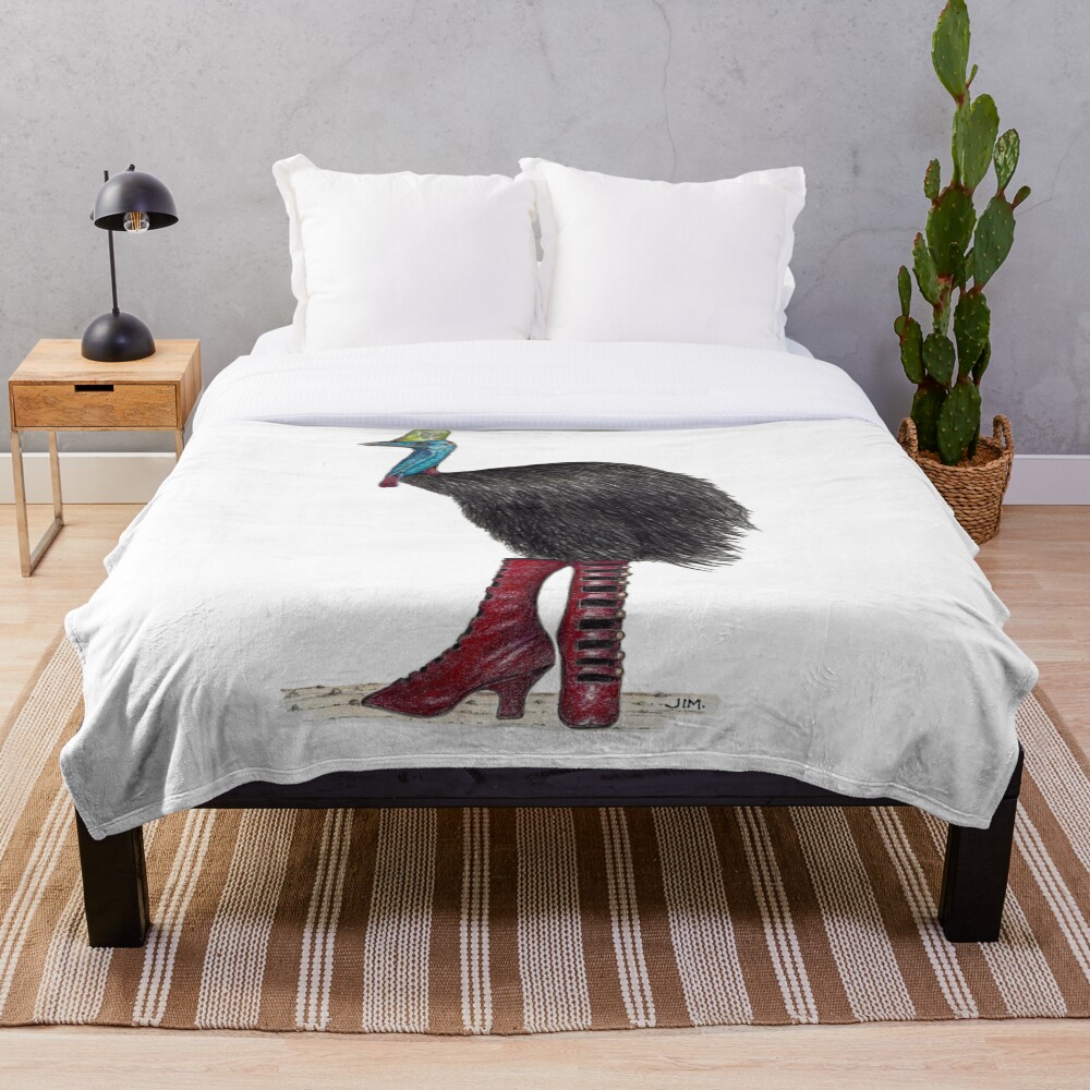 Item preview, Throw Blanket designed and sold by JimsBirds.
