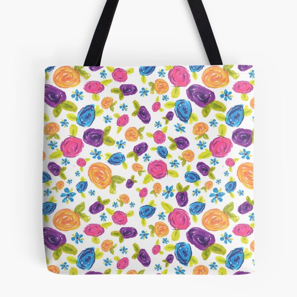 Item preview, Bright Rainbow Floral designed and sold by Becki Sturgeon.