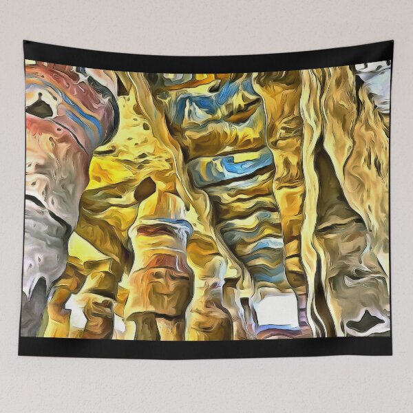 Item preview, Colors of Karnak Temple Ceiling Luxor Egypt KPA designed and sold by karynpeters.