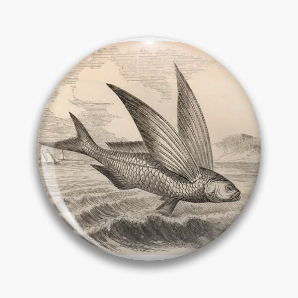 Item preview, flying fish  flying cod designed and sold by serene-dad.