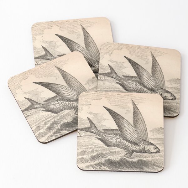 Item preview, flying fish  flying cod designed and sold by serene-dad.