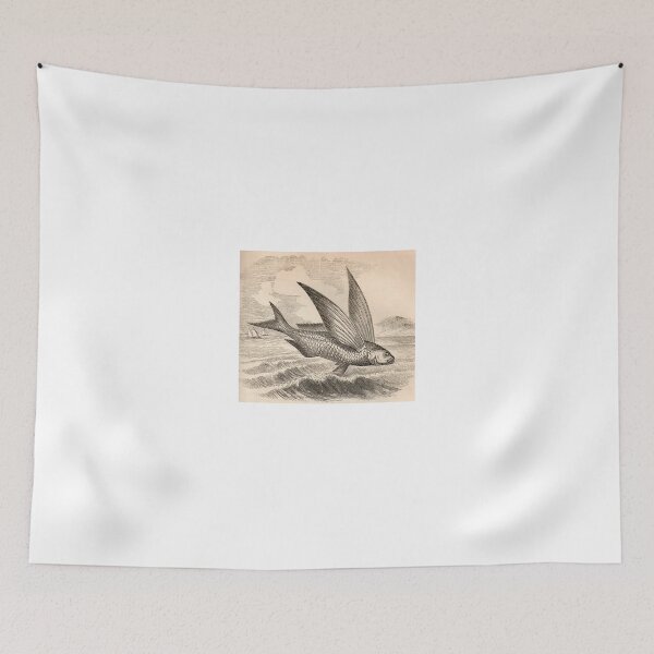 Item preview, flying fish  flying cod designed and sold by serene-dad.