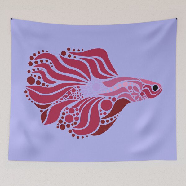 Item preview, Betta Fish - Berry designed and sold by arturekdesign.
