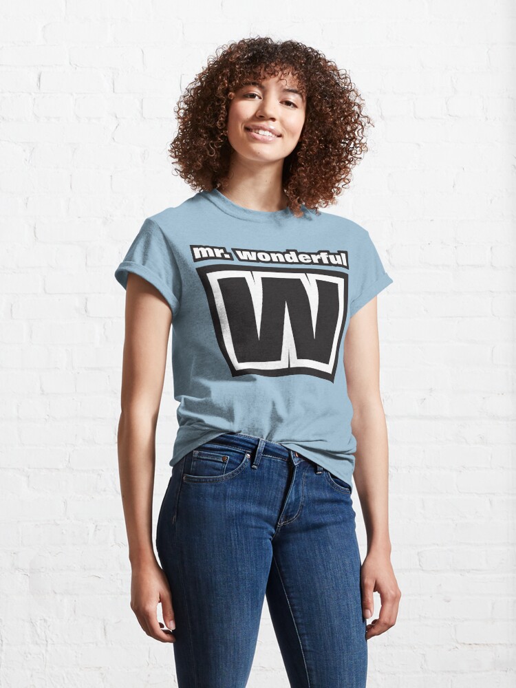 mr wonderful t shirt