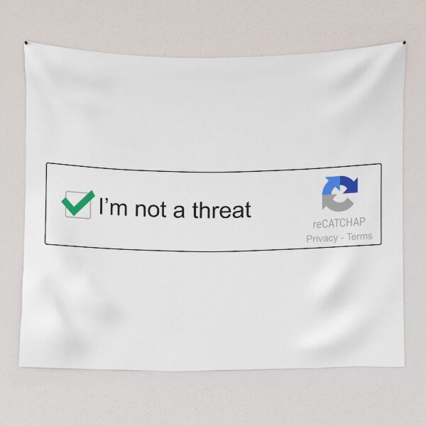 Item preview, I'm not a threat designed and sold by RipRock81.