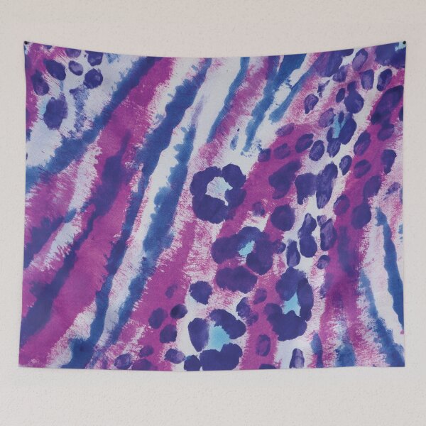 Item preview, Animal Skins in Purple , Magenta and Blue designed and sold by Leslie Rogers Todder.