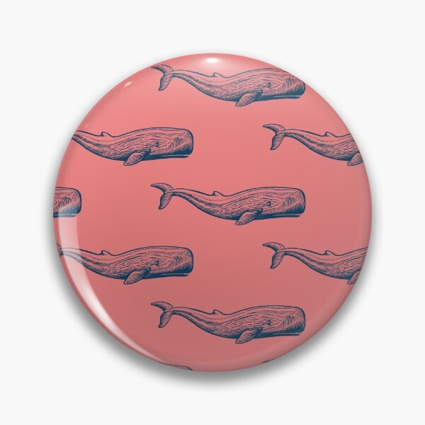 Item preview, Nantucket Whales Pattern designed and sold by SharksOnShore.