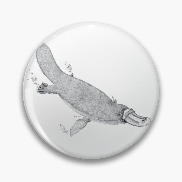 Item preview, The Platypus designed and sold by rendermewdots.