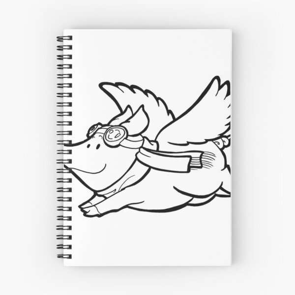 Item preview, funny flying pigs, pigs with wings designed and sold by serene-dad.