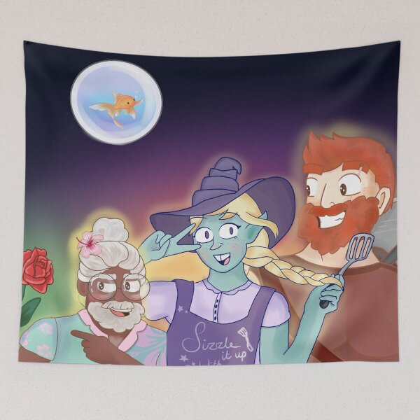 Item preview, Taako Merle and Magnus designed and sold by StarGazeArtz.